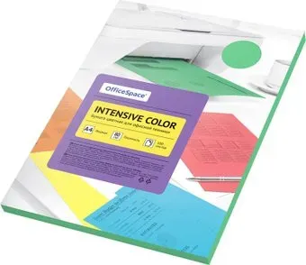 OfficeSpace Intensive Color A4 IC_38228 (100 л, зеленый)