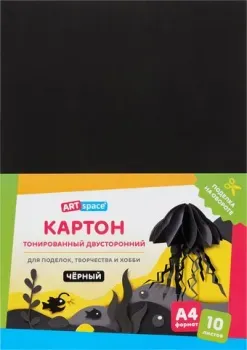 ArtSpace цветной тонир. черный КТ1А4_38004 (10 л)