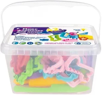 Genio Kids Микс формочек для лепки LEP09