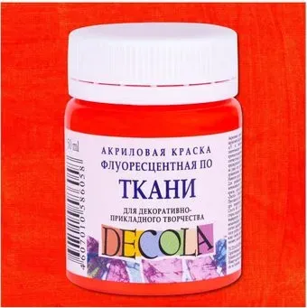 Decola Флуоресцентная 5128331 (красный, 50 мл)