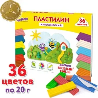 Юнландия Веселый шмель 106434 (36 цв)