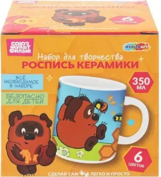 MultiArt Кружка для росписи Союзмультфильм Винни-пух MUG-129500