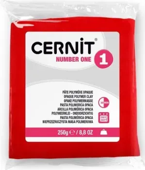 Cernit № 1 (250 г, красный)