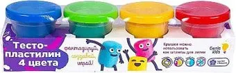 Genio Kids Тесто-пластилин TA1000BP (4 цвета)