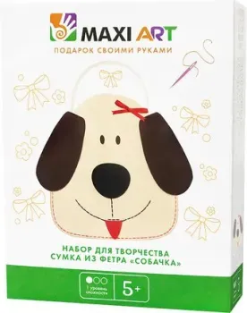 Maxi Art Сумка из Фетра Собачка MA-A0288