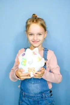 PIG BANK Набор для самостоятельной росписи M Пастель