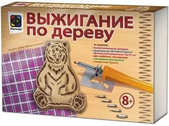 Фантазер Набор. Деревянная фигура. Медведь 371202