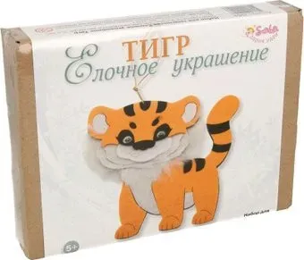 Санта Лючия Елочное украшение Тигр 3262