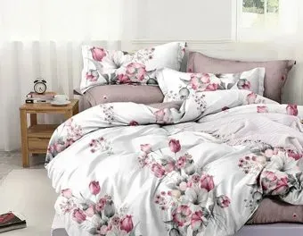 Luxsonia Букет изыска Поплин 1.5сп 70x70 Ви27-342/220 (на резинке)