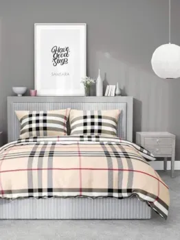 Samsara Burberry 1.5сп (простыня на резинке)