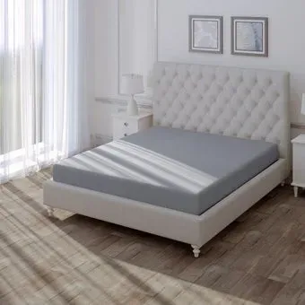 Нордтекс Verossa Stripe на резинке 180x200x30 925742 (Silver moon)