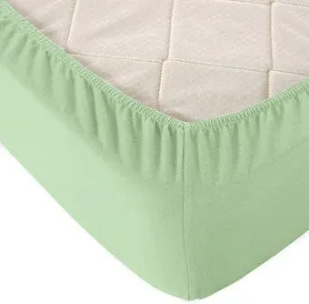 Alleri Трикотажная на резинке 70x200x20см (оливковый)