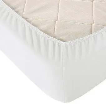 Alleri Трикотажная на резинке 70x200x20см (белый)