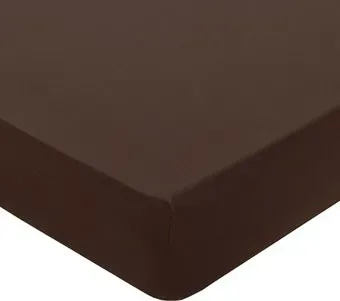 Миланика Шоколад на резинке 180x200 (поплин г/к)