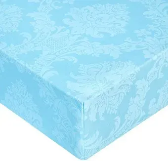Миланика Аквамарин на резинке 180x200 (поплин-жаккард)