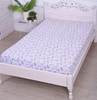 Luxsonia Трикотаж на резинке 160x200 2230 (лаванда б/з)