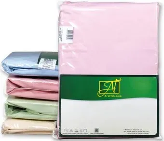 Альвитек Сатин однотонный 220x260 ПР-СО-260-РОЗ (розовый)