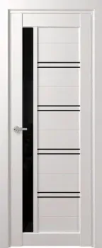 Юркас Deform D19 ДО 60x200 (дуб шале снежный/lacobel черный)