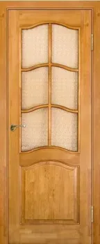 Юркас ПМЦ № 7 ДО 70x200 (светлый лак, стекло мателюкс бронза матовое)