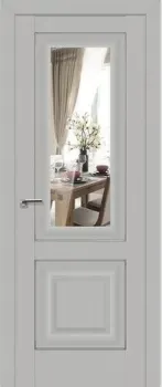 ProfilDoors 28U L 60x200 (манхэттен/мателюкс прозрачное серебро)