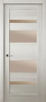 Belwooddoors Мирелла 60 см (стекло, экошпон, ясень скандинав/мателюкс бронза)