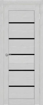Юркас Texstyle TS1 ДО 60x200 (лорэт натуральный/стекло lacobel черный лак)