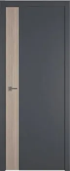 Юркас Urban V 80x200 (steel/вставка red oak/кромка silver edge)
