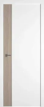 Юркас Urban V 80x200 (ice/вставка red oak/кромка silver edge)
