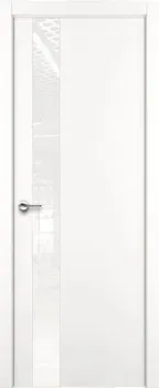 Юркас Art Lite H3 Д0 60x200 (белая эмаль/стекло lacobel белый лак)