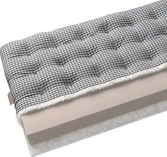 Mr. Mattress Natsu Black 90x200 (с завязками)