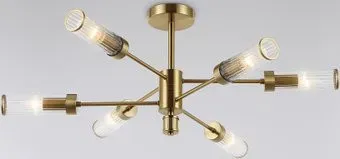 Ambrella light LH55161/6 BS/CL (латунь/прозрачный)