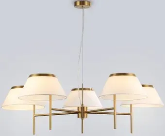 Ambrella LH72473/5 BS/WH (латунь/белый)