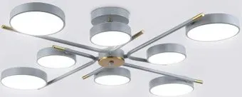 Ambrella light FL516339/8 GR/CP (серый/медь)