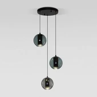 Евросвет 50258/3 LED дымчатый/бирюзовый