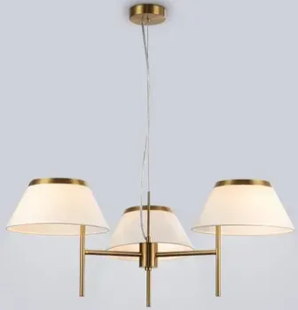 Ambrella LH72471/3 BS/WH (латунь/белый)