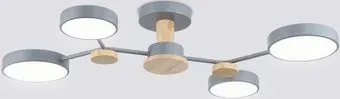 Ambrella light FL4859/4 GR/WD (серый/дерево)