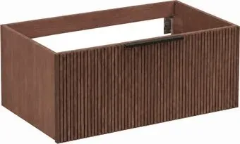 ЗОВ Тумба под умывальник Кито-Сплит 60 S60LOSMRM (темный/тростник)