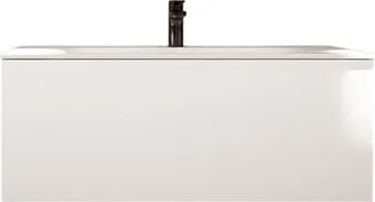 TERMINUS Тумба с умывальником Аврора 100x38x45 с 1 ящиком AUR101001900301O (белый)