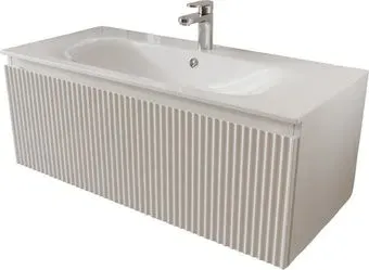 TERMINUS Тумба с умывальником Сицилия 100x38x45 с 1 ящиком SIC101001900301O (белый)