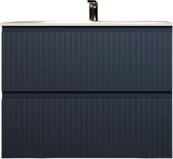 TERMINUS Тумба с умывальником Ватикан 80x62x45 с 2 ящиками VAT10802703101O (серый шелк)