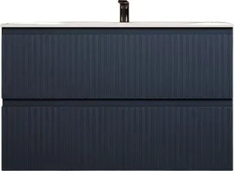 TERMINUS Тумба с умывальником Ватикан 100x62x45 с 2 ящиками VAT101002703101O (серый шелк)