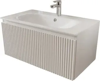 TERMINUS Тумба с умывальником Сицилия 80x38x45 с 1 ящиком SIC10801900301O (белый)