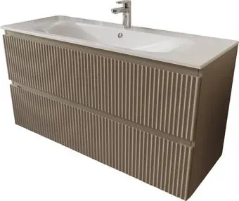 TERMINUS Тумба с умывальником Сицилия 120x62x45 с 2 ящиками SIC101202200501O (капучино)