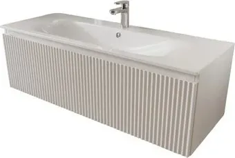 TERMINUS Тумба с умывальником Сицилия 120x38x45 с 1 ящиком SIC101201900301O (белый)