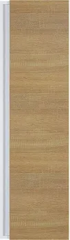 Uperwood Шкаф-пенал для ванной Barsa 35х28х120 см (белый/дуб сонома)