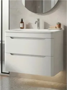 Uperwood Тумба с умывальником Ocean 80 см (белый)