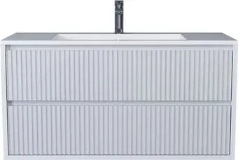 Uperwood Тумба с умывальником Next Premium 100 см 2 ящика (белый)