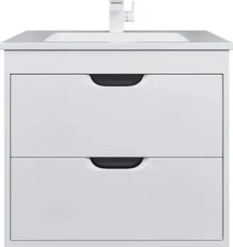 Uperwood Тумба с умывальником Modul 65 см (матовый белый/графит)