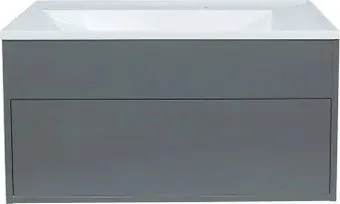 Uperwood Тумба с умывальником Lotus Premium 80 см (серый)