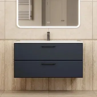 Uperwood Тумба с умывальником Foster New 100 см (черный)